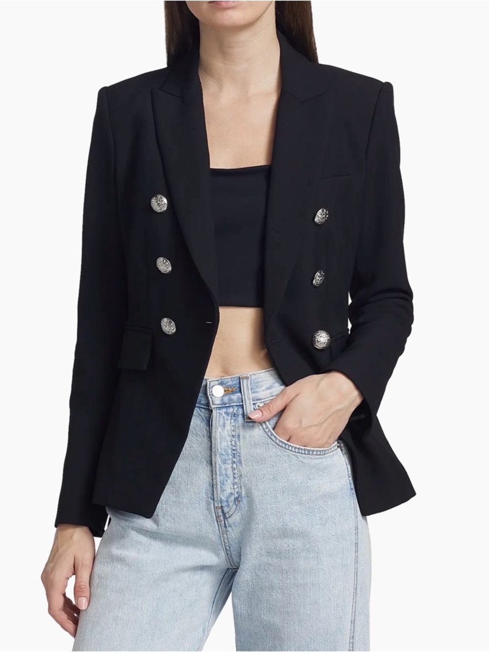 Veronica Beard - Miller Dickey Jacket Black size 6